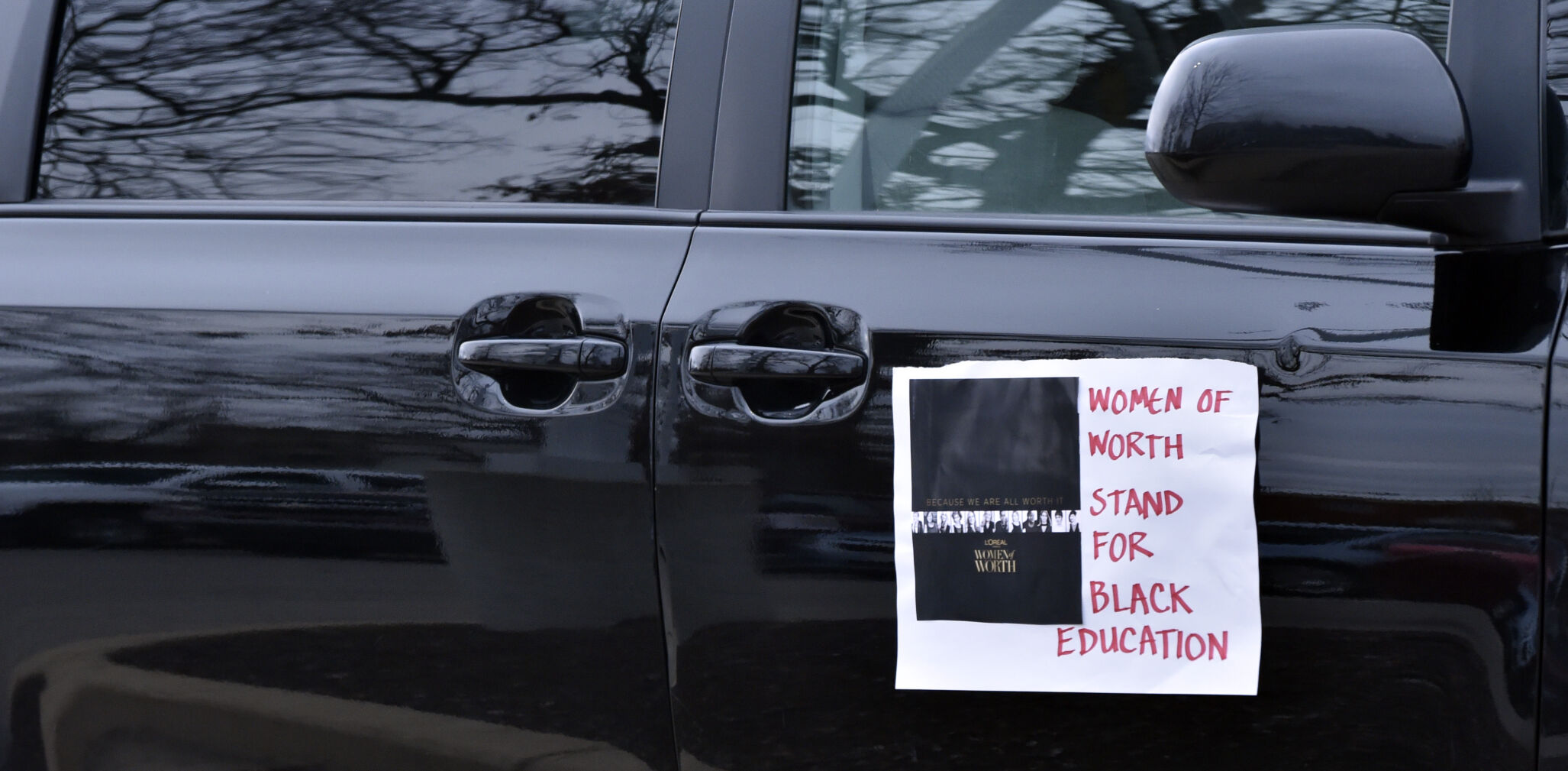 "Women of worth stand for Black education"